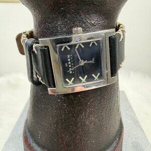 Skagen Denmark Classic Watch Black & Silver Tone NEW BATTERY